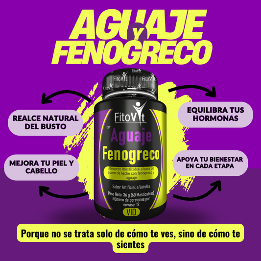 AGUAJE Y FENOGRECO X 60 UND FITOVIT