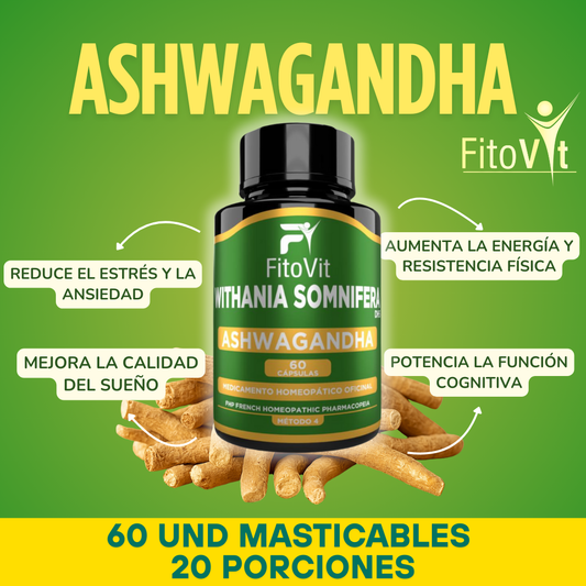 ASHWAGANDHA X 60 UND FITOVIT