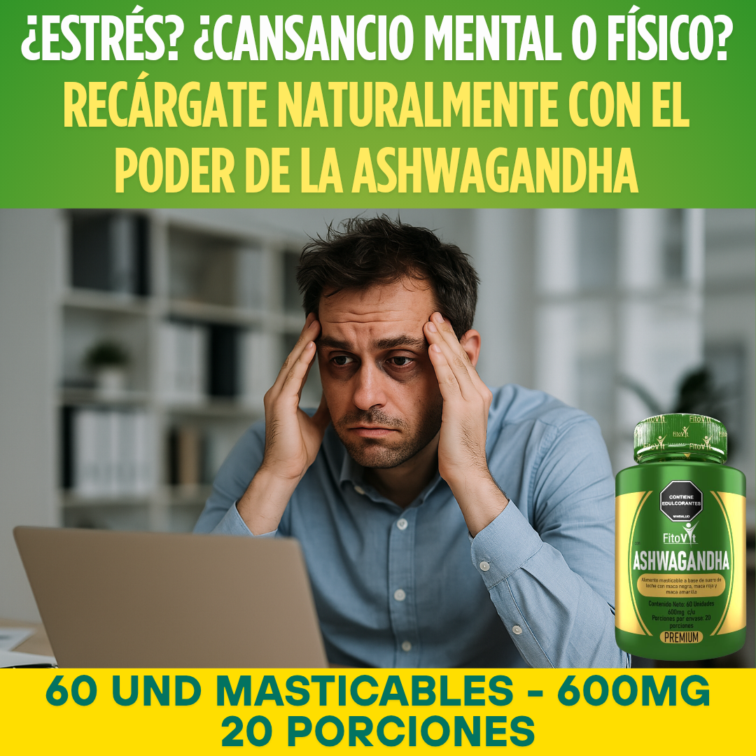 ASHWAGANDHA X 60 UND FITOVIT