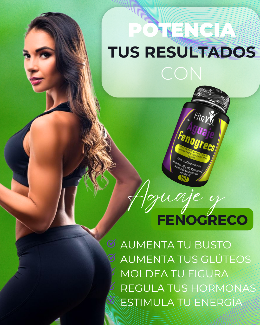 AGUAJE Y FENOGRECO X 60 UND FITOVIT