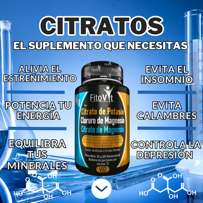 CITRATOS X 60 UND FITOVIT