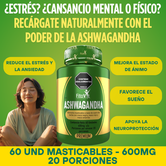 ASHWAGANDHA X 60 UND FITOVIT