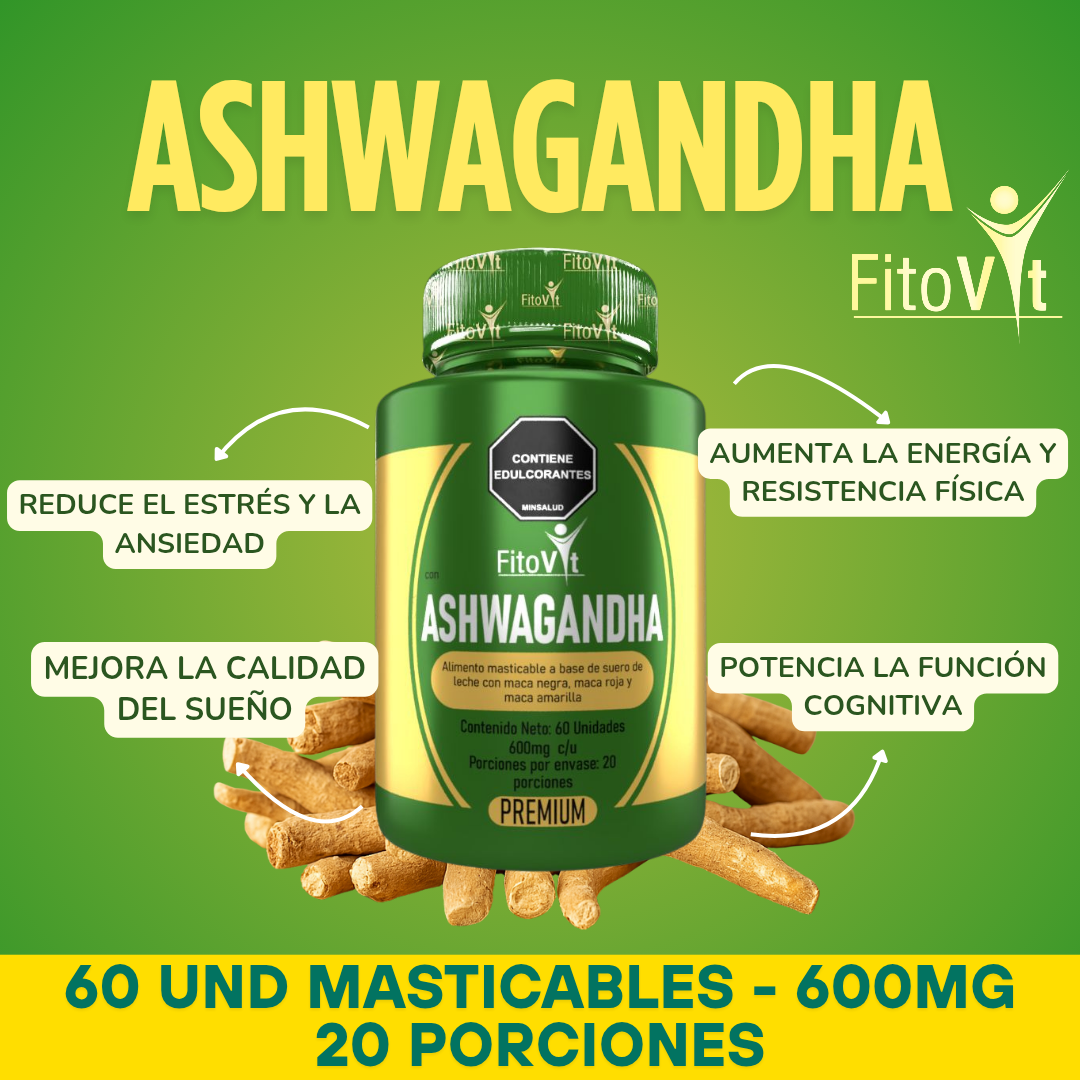 ASHWAGANDHA X 60 UND FITOVIT
