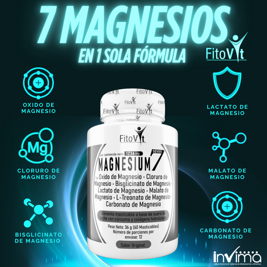 7 MAGNESIUM X 60 UND
