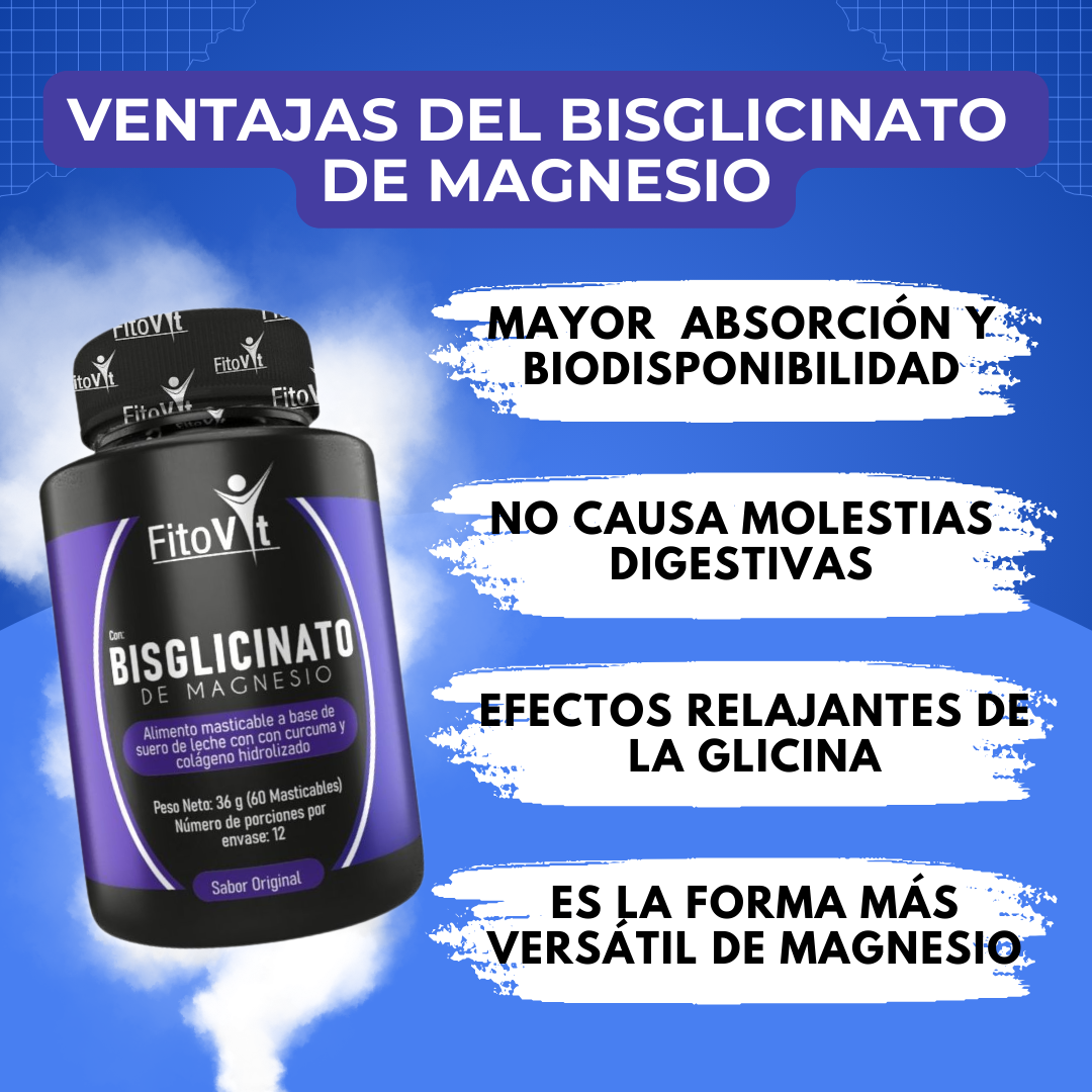BISGLICINATO DE MAGNESIO X60 UND FITOVIT