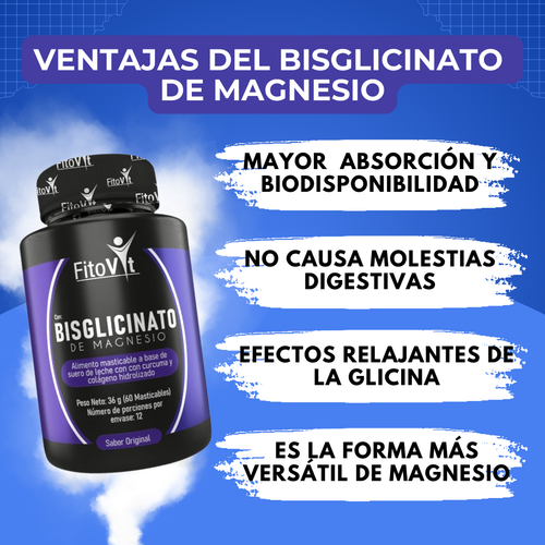 BISGLICINATO DE MAGNESIO X60 UND FITOVIT