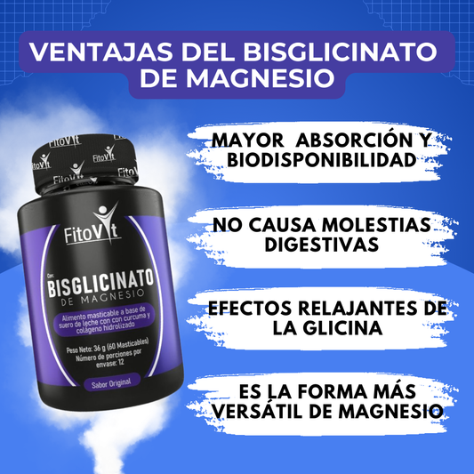 BISGLICINATO DE MAGNESIO X60 UND FITOVIT