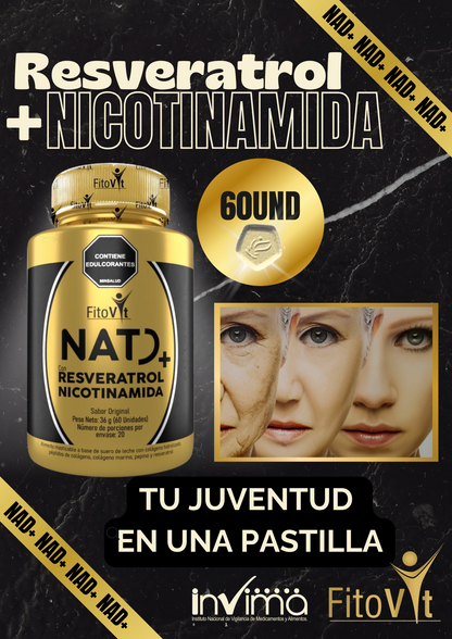 RESVERATROL +NICOTINAMIDA X60UND FITOVIT