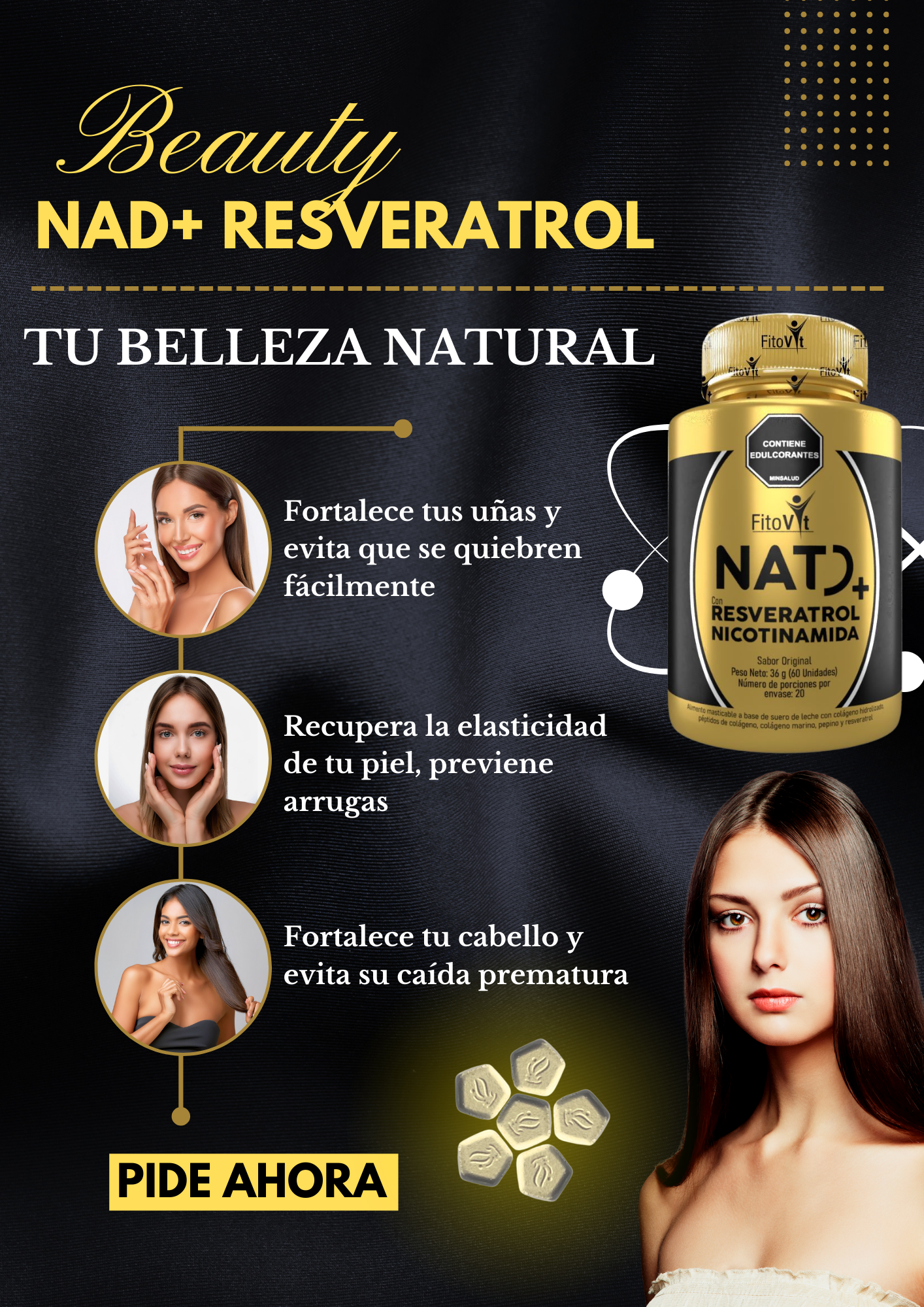 RESVERATROL +NICOTINAMIDA X60UND FITOVIT